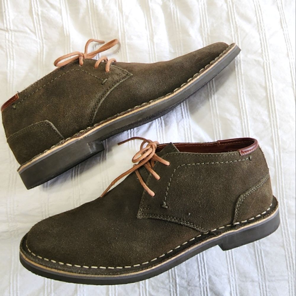 Kenneth cole Reaction suede leather chukka shoes